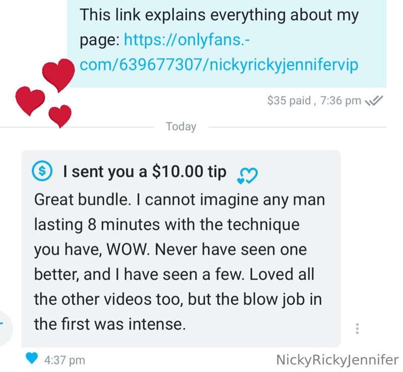 **Be sure to check out my VIP**

@nickyrickyjennifervip 
@ni..