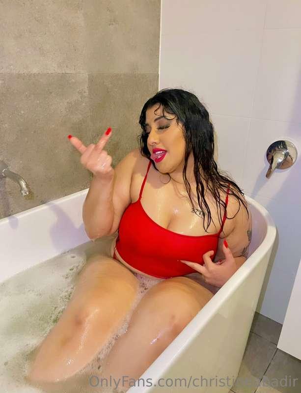 Just having a bath, wanna join?