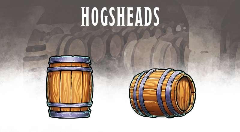 [Environment Props] Hogsheads!