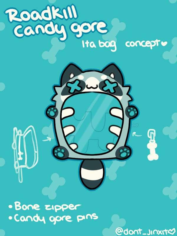 Roadkill candygore ita bag concept