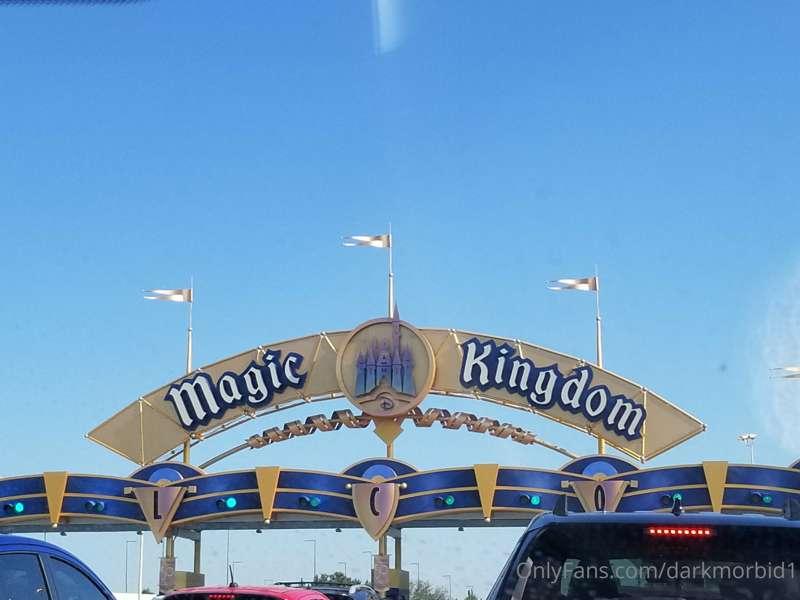 Magical day. So far my feet waiting in line 🥵. I need a snac..