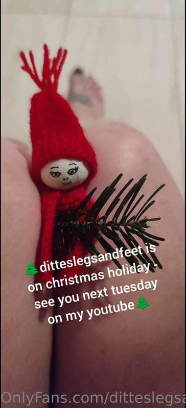 🌲ditteslegsandfeet is on christmas holiday - see you next tu..