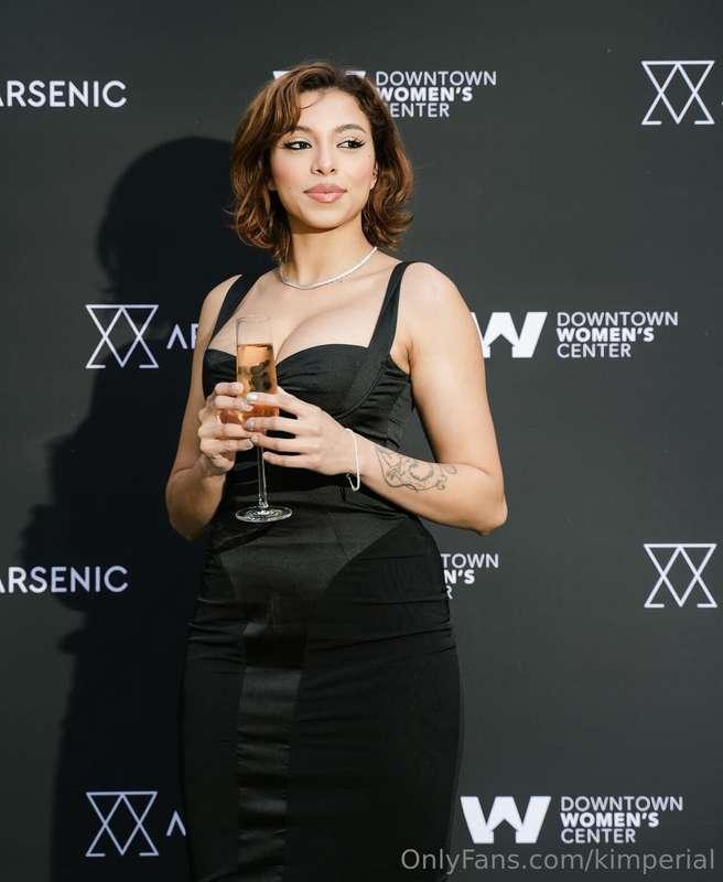 Red carpet girl:) had such a great time at the LA Downtown W..