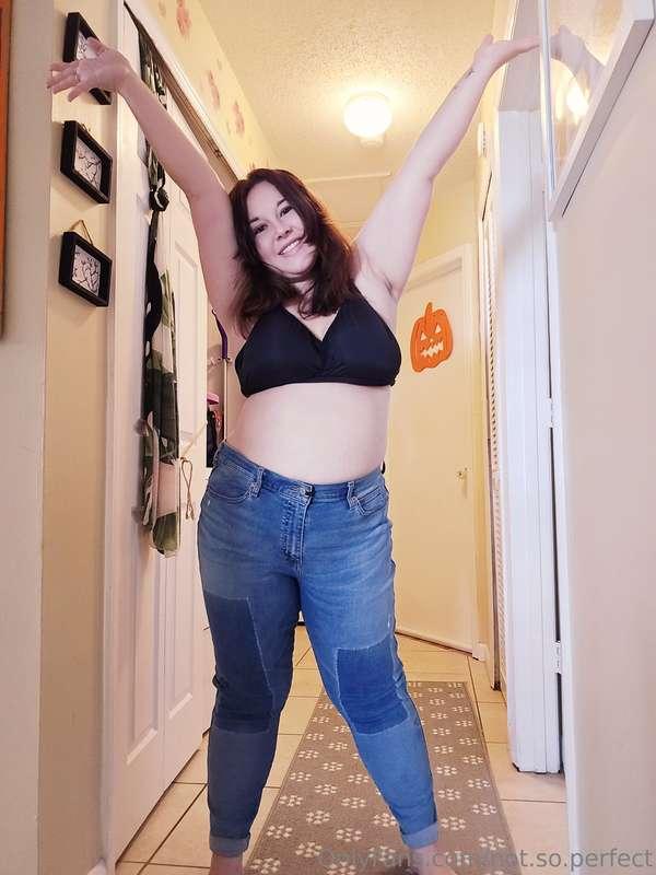 THE PANTS FIT!! Kick ass at this weight loss thing 💥💯Size 16..