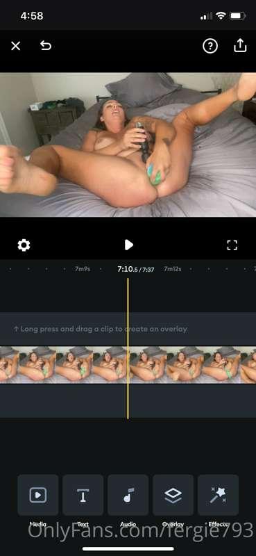 screenshots and teaser clip from my new anal video being sen..