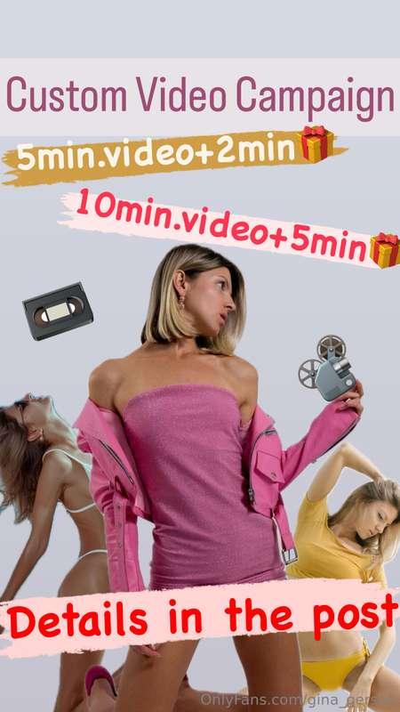 💖CUSTOM VIDEO CAMPAIGN📸  💭Do you dream that I would make a p..