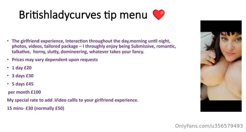 Thanks for subscribing 😌 here's my tip menu, more to come.. ..