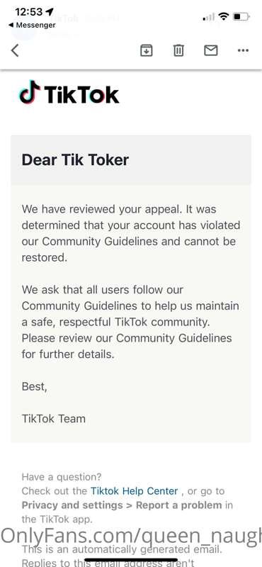 My tiktok died bro 😭😐😐