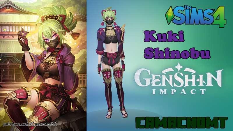 202 - Kuki Shinobu - Genshin Impact