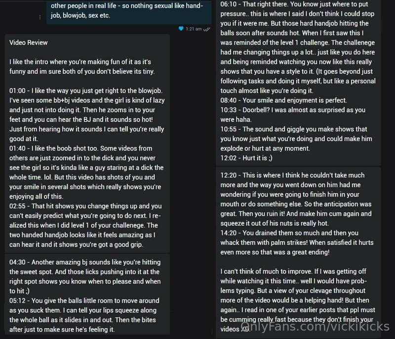 I really love reading such detailed reviews of my videos 😍  ..
