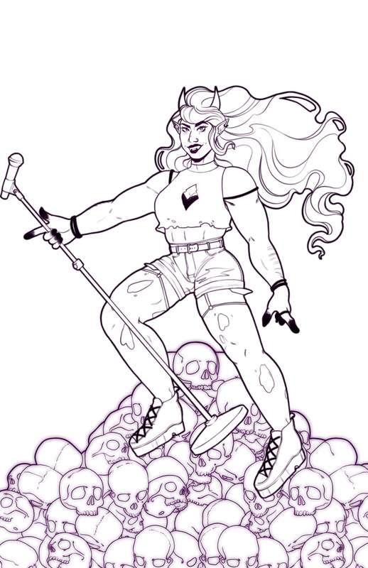 New coloring sheets in the patreon google drive!
