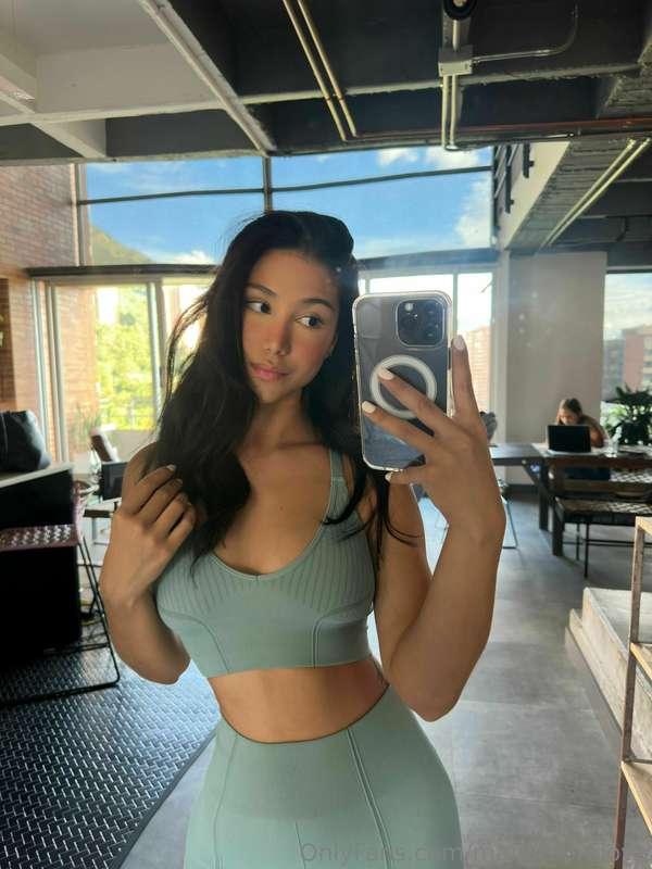 morning work out papi 😘