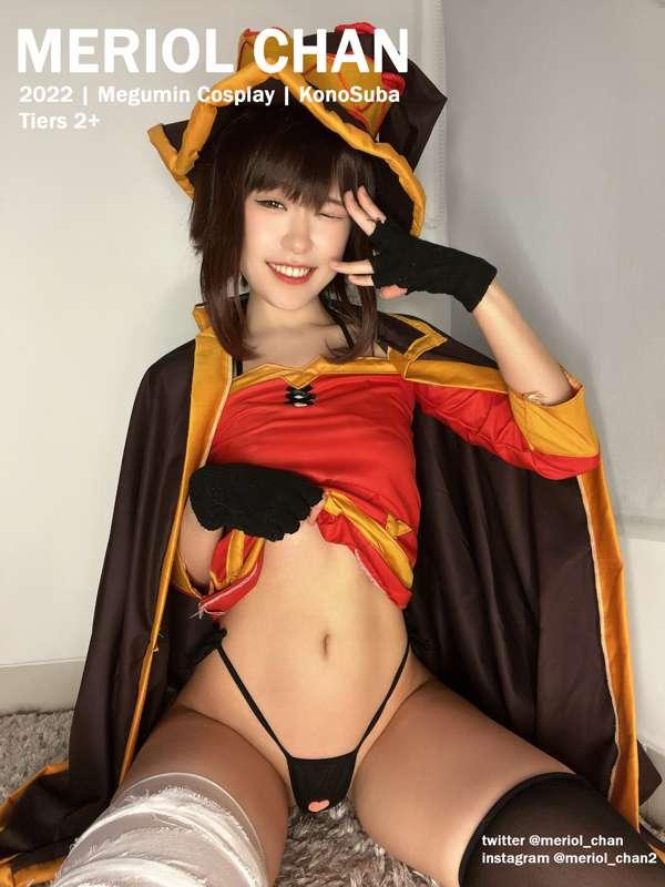 Megumin Cosplay set for November patrons ^^