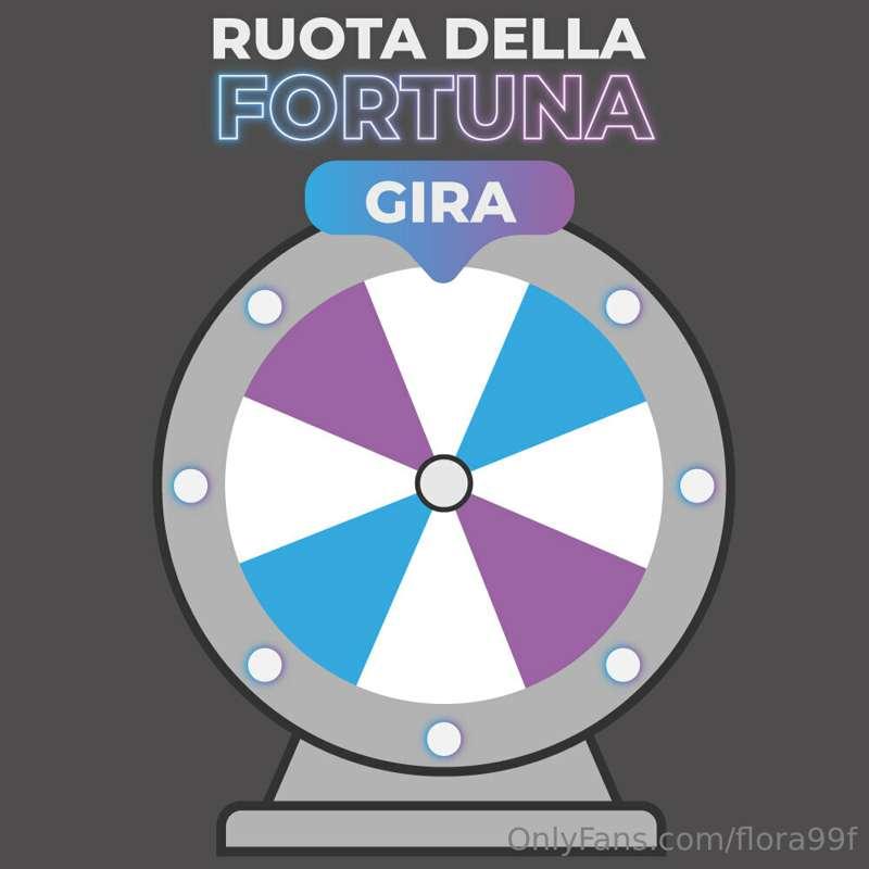 E se vi dicessi...ruota della fortuna??🤩🤩🤩🤩
Vinci foto e vid..