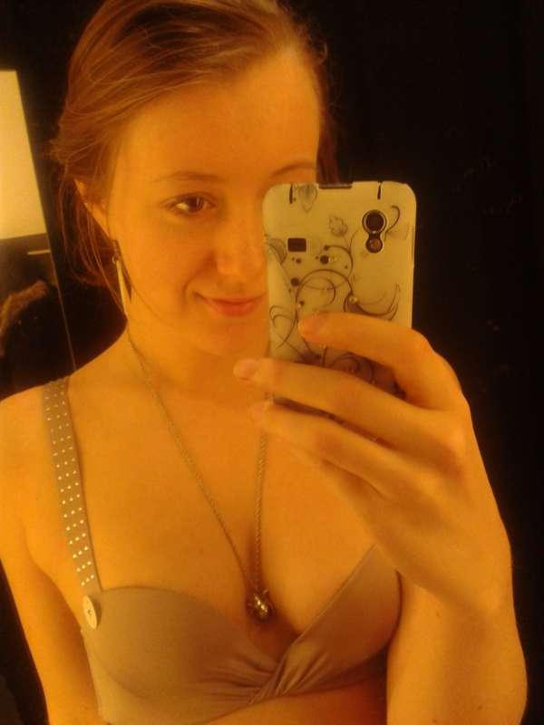 Old throwback - June 2012, trying on A cup bras at the store..