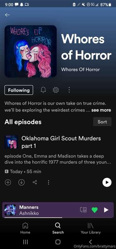Me and my girlfriend made a podcast if anyone wants to liste..
