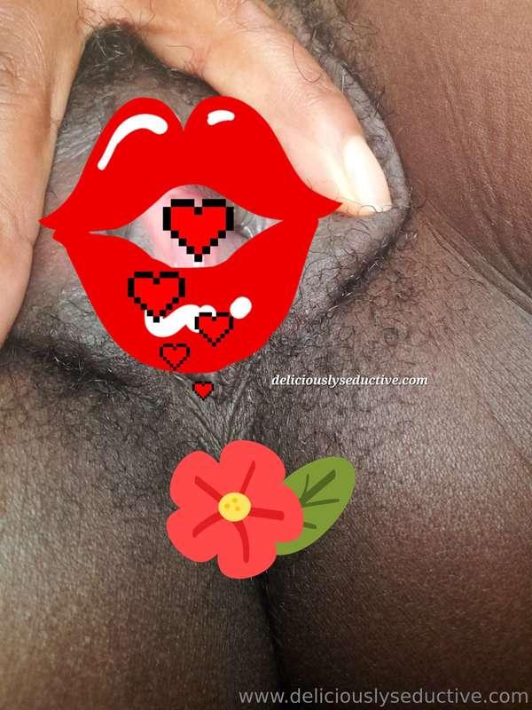 Wet and ready for penetration.