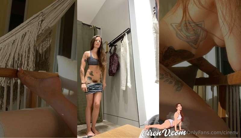 👀 like what you see while I try on clothes? 😈