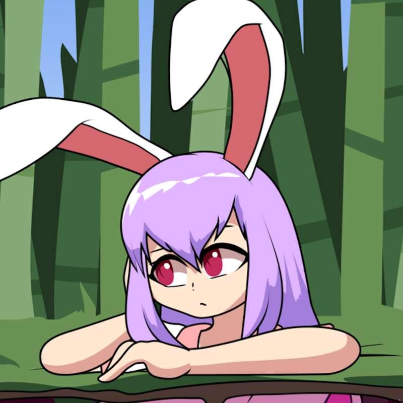 [NSFW] Reisen Tentacle Trap, Full Animation w/ Sound