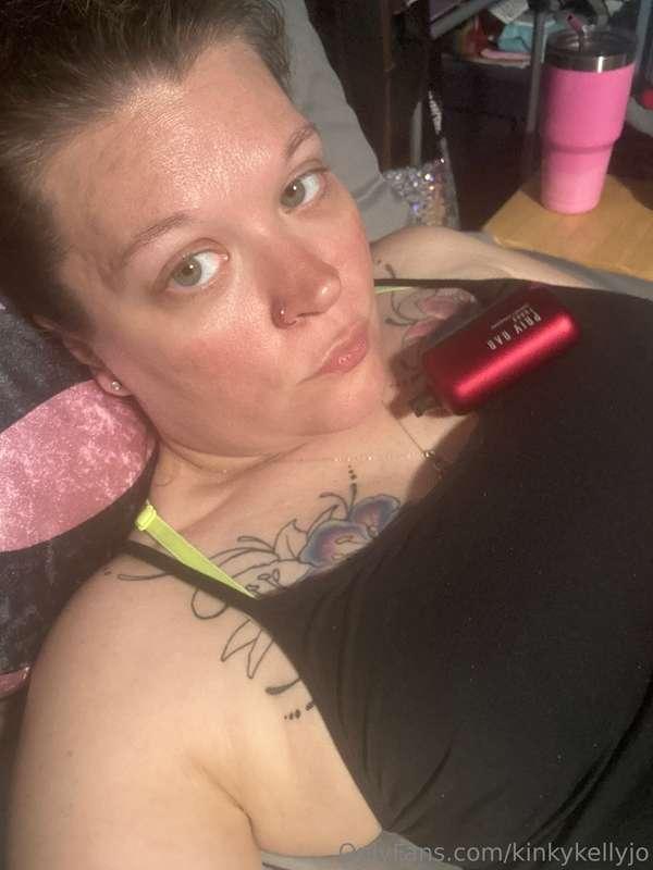 Just relaxing in bed. I need company