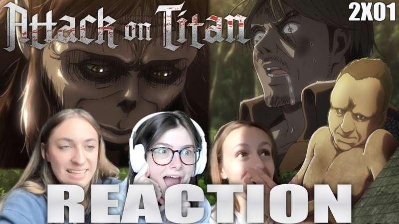 Attack on Titan (SUB) - 2x1 Beast Titan - Reaction