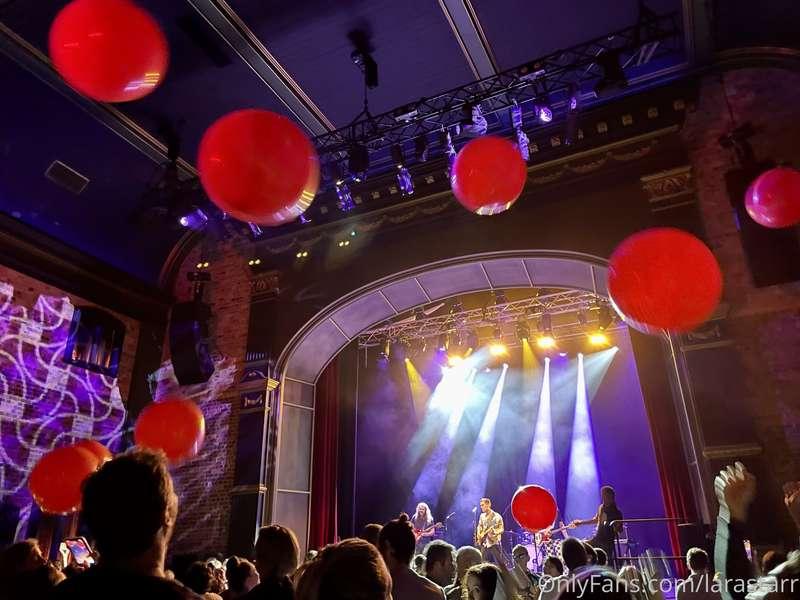 Fun at a live music festival last night 🥰