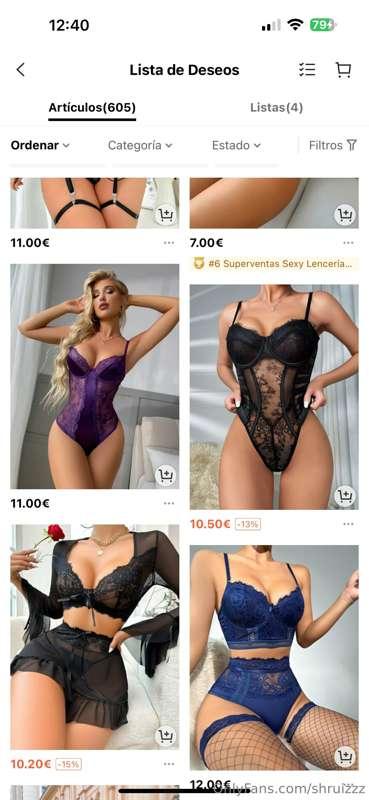 I need new lingerie🥹🩷