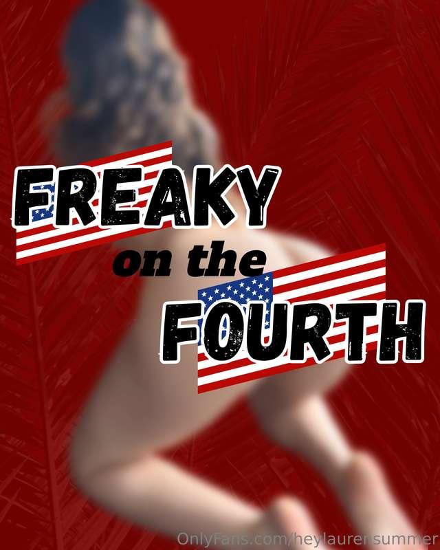 GETTING FREAKY ON THE 4TH 😏🇺🇸🎉Celebrating the red, white, an..