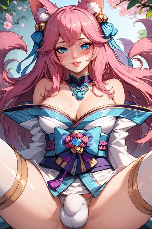 #538 Ahri (LoL) 4K