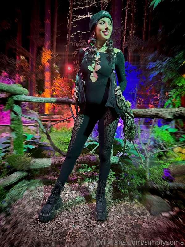 Lost in the forest… on purpose of course hehe 🌳💜