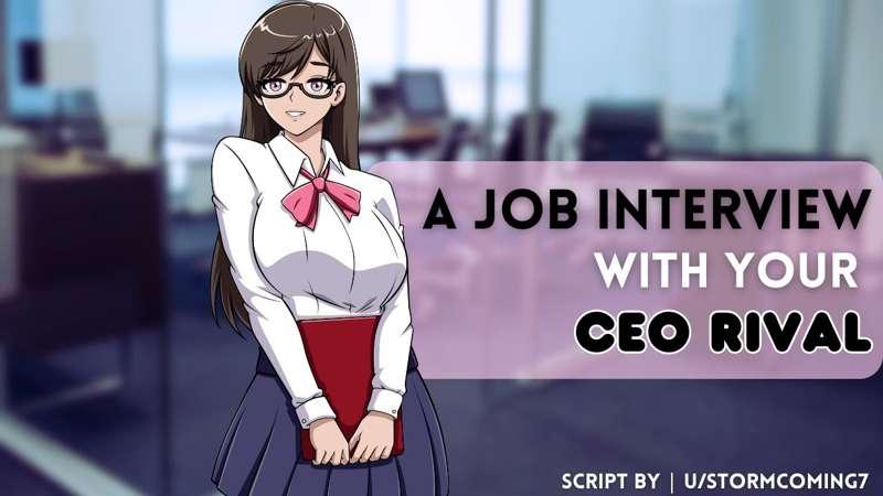 ASMR Roleplay | A Job Interview with your CEO Rival [F4M] [Tsundere] [Friendship?] [...Romance?]