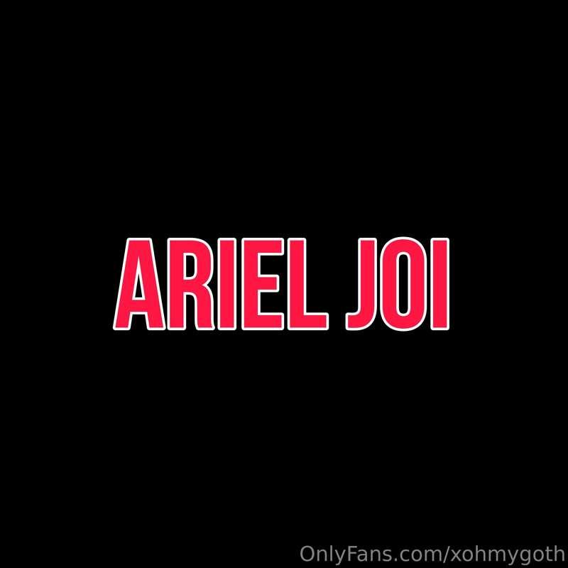 Ariel JOI  In your dms now!