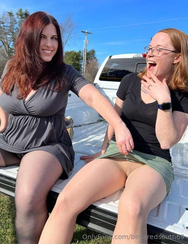 One of my new favorite photos of us having fun with each oth..