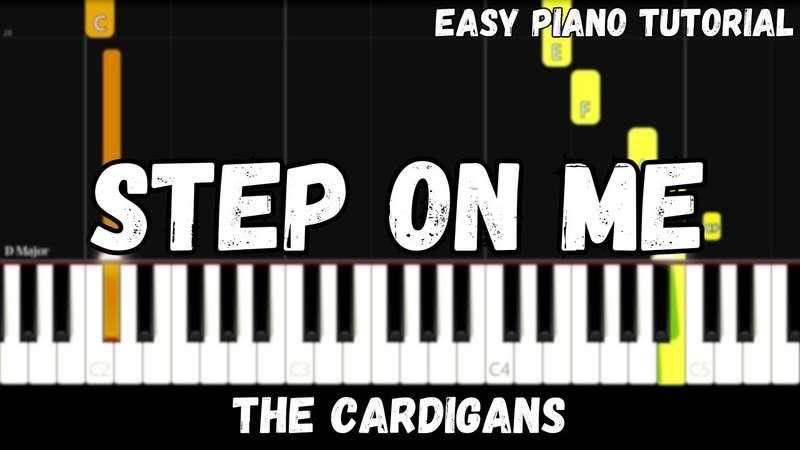 Easy MIDI - The Cardigans - Step On Me (Atlantic Notes Arrangement + Tempo + Colors + Key)