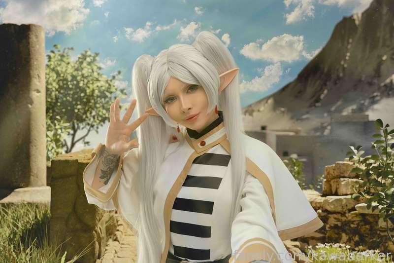 Frieren from Sousou no Frieren
CGI by me
#cosplay #egirl #cosplaygirl #frieren #elf