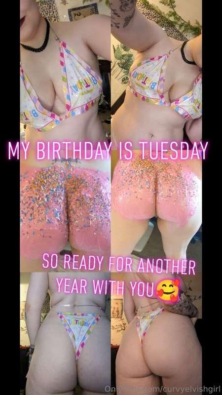 :* turning 27 may 7th :* new naughtiness in store for a new ..