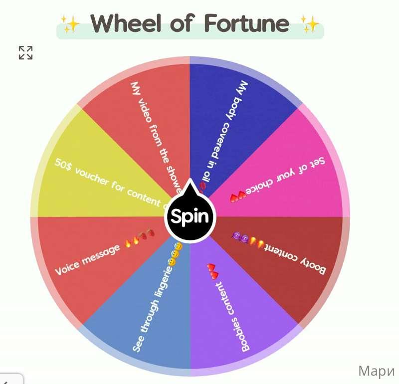 🔥🔥🔥Are you LUCKY TODAY?😈😈 
𝐖𝐇𝐄𝐄𝐋 of fortune game is on😎😎🔥🔥🔥
..