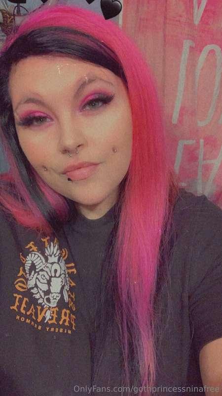 Oh yeah && I dyed my hair pink 