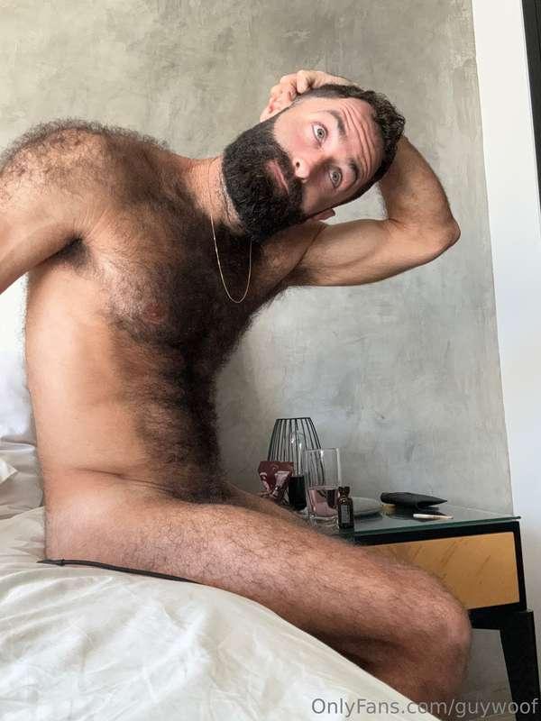 Hairy boys need to be naked.. Let it breathe 
