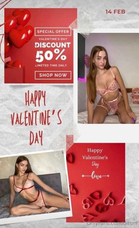 VALENTINES DAY ! Yaaaay ! 🌹I was a really good girl, will yo..