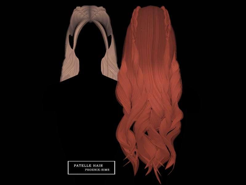 PATELLE HAIR