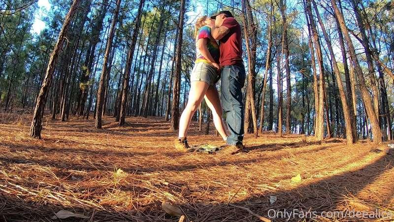 Enjoyed making out with @camper_couple in the woods before t..