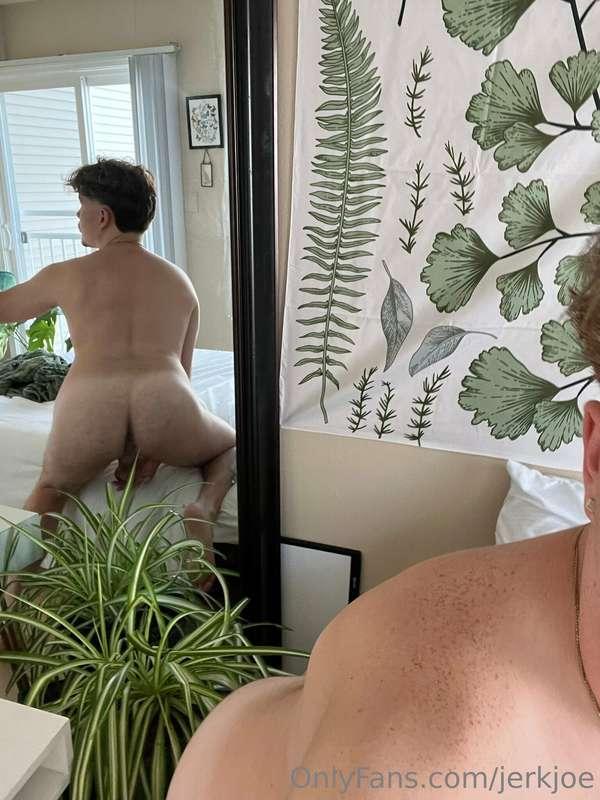 eat my ass and then suck my dick from behind?