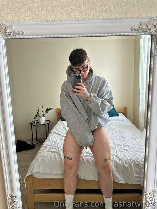 Daddy, I am so afraid to show it to u, cause my cock looks e..