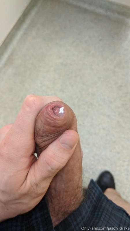 I'm leaking from from all my edging today; I even squirt pre..