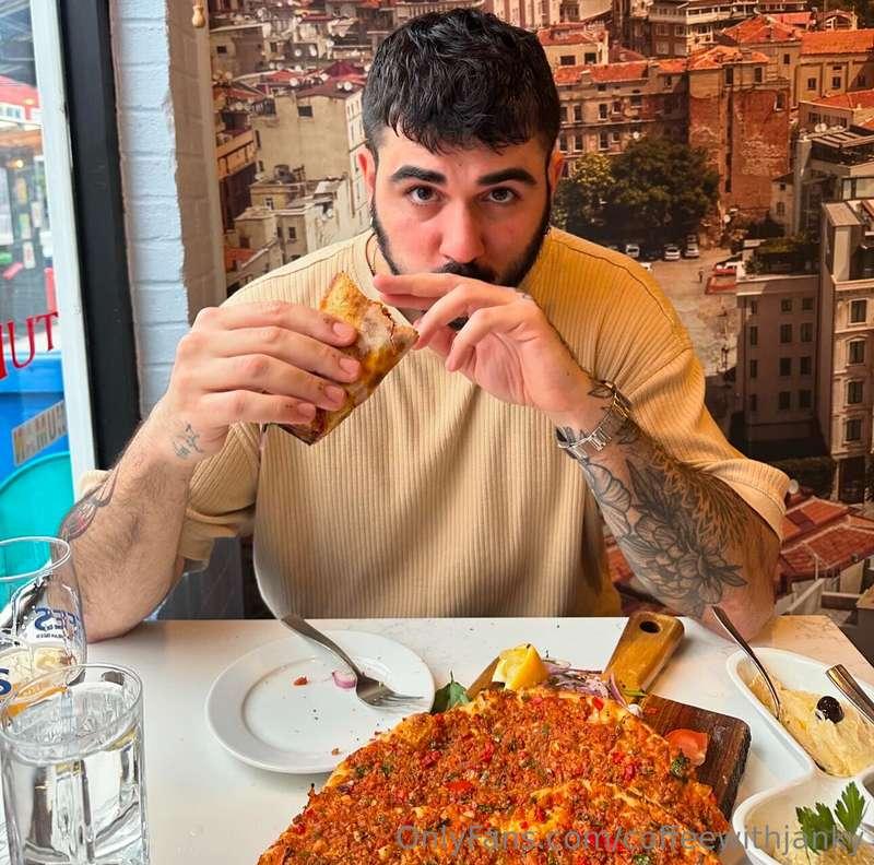 have you ever tried Lahmacun? it's one of my favorite staple..