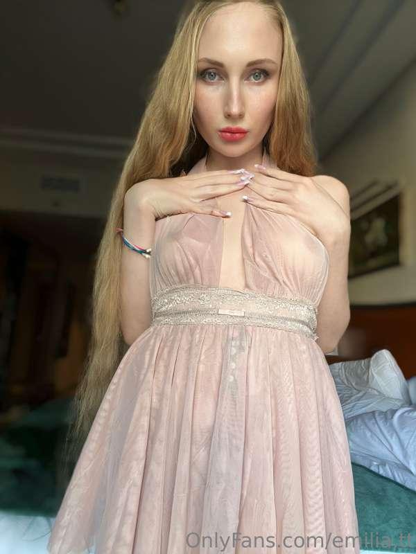 this little girl has turned into a princess from a fairy tal..