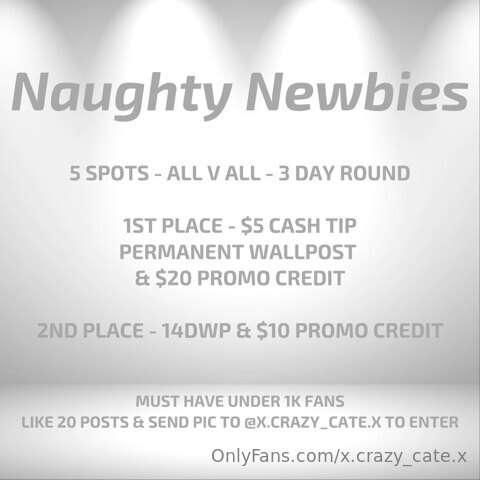 🏆 NEWBIE CASH COMP MUST HAVE UNDER 1K LIKE 20 POSTS & SEND M..