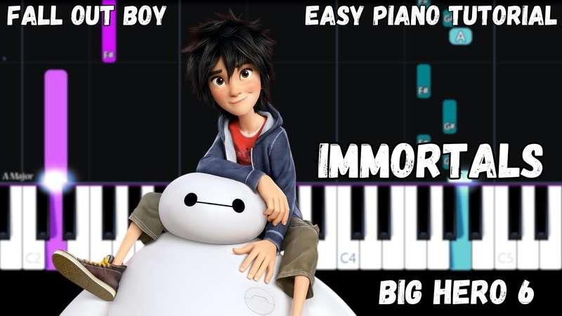 Easy MIDI - Fall Out Boy - Immortals (Atlantic Notes Arrangement + Tempo + Colors + Key)