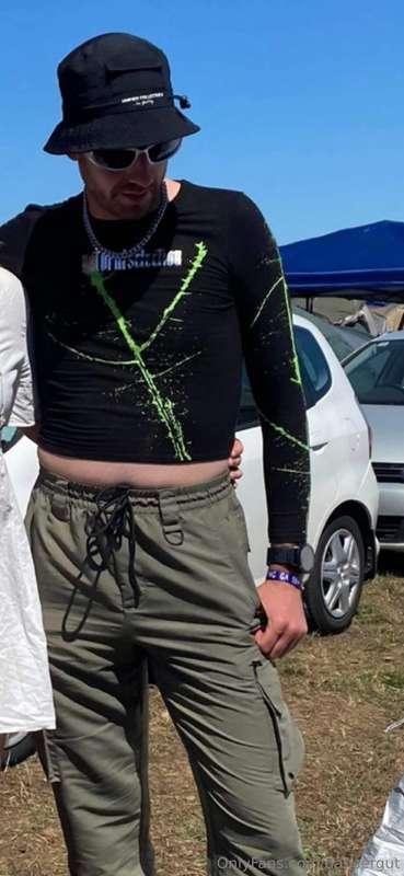 This shirt barely fit years ago and it definitely doesn't no..